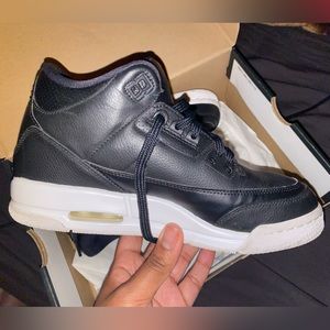 Black/White Retro Air Jordan 3s